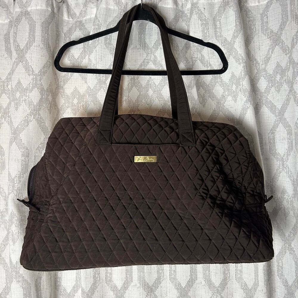 Vera-bradley Women's Brown and Black Bag